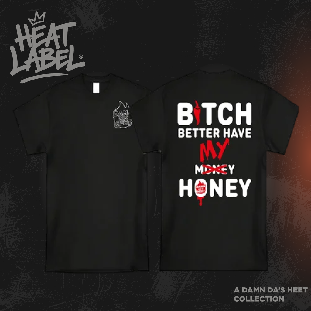 HEAT LABEL - MONEY HONEY TEE (S)